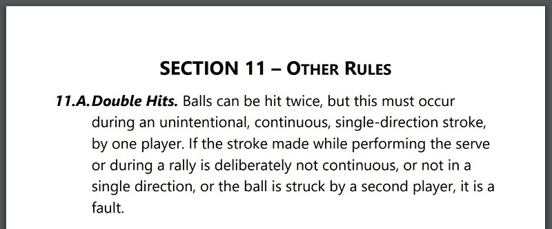double-hits-rule-book