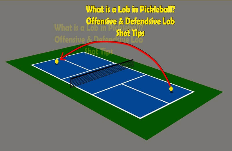 What is a Lob Shot in Pickleball: Offensive Lob shot & Defends Tips