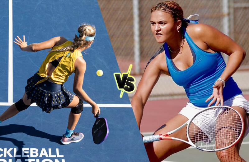 Pickleball vs Tennis: Major Difference between Pickleball and Tennis