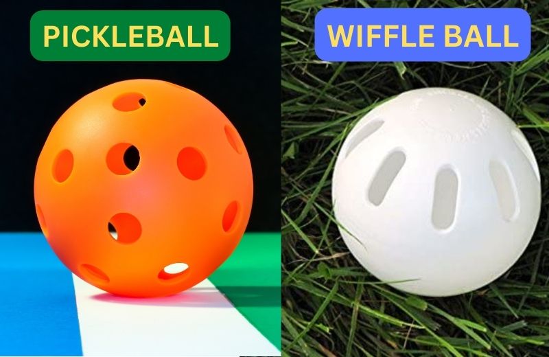 pickleball and wiffle ball
