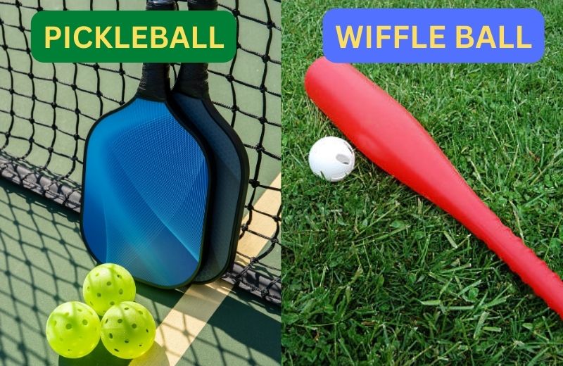 pickleball paddle vs wiffle ball bat