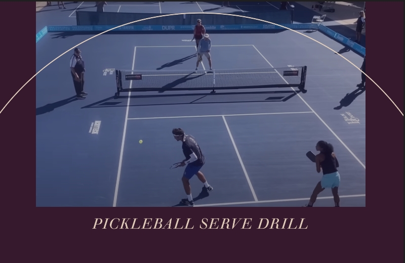 Pickleball Serve Drill | Easy To Improve Your Serves